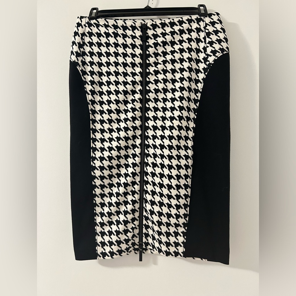 Michael Kors herringbone pencil skirt